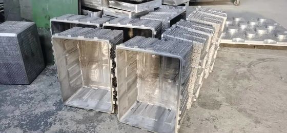 Moulins EPS en alliage d'aluminium personnalisés avec systèmes de ventilation et de refroidissement pour les produits en mousse