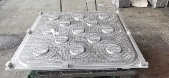 Moulins EPS en alliage d'aluminium personnalisés avec systèmes de ventilation et de refroidissement pour les produits en mousse