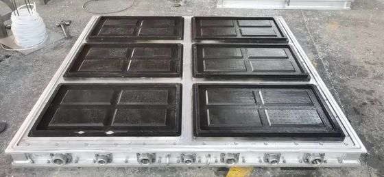 Inserts interchangeables pour la fabrication de divers produits en mousse en EPS Temps de cycle plus court 15s