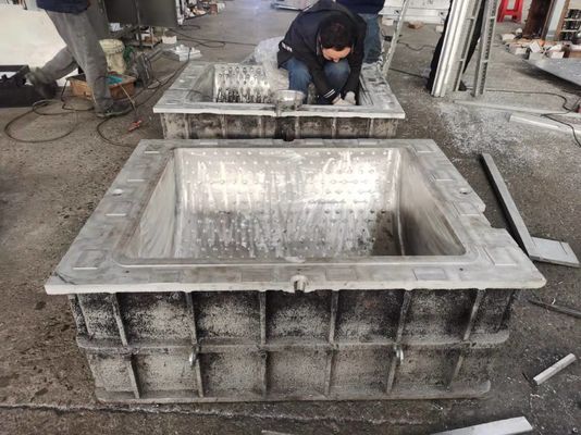 Moulins EPS en alliage d'aluminium personnalisés avec systèmes de ventilation et de refroidissement pour les produits en mousse