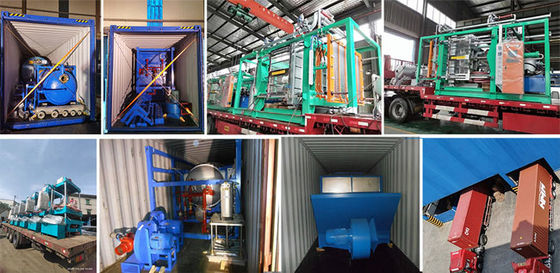 Machine automatique de moulage de forme EPS boîtes en mousse d'emballage pour le poisson et les fruits