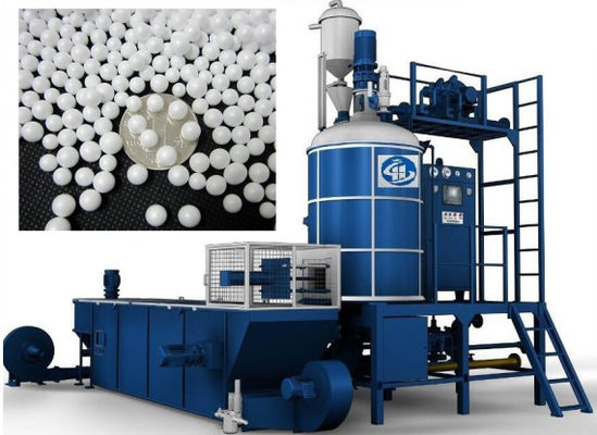 Bleu / Vert EPS EPP mousseuse pré-expansionneuse machine extérieure automatique de Chine