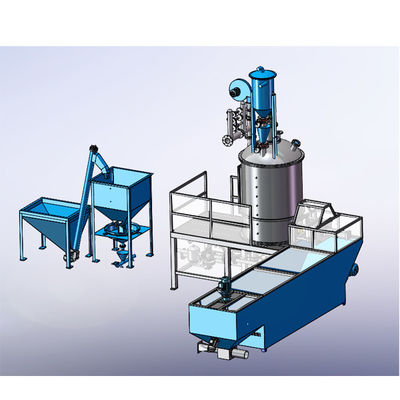 Machine de pré-expansion professionnelle EPS pour une expansion de perles de polystyrène de précision de 0,5 mm