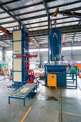 Sécurité de la machine de fabrication de blocs sous vide EPS entièrement automatique