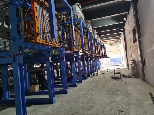 Machine de moulage automatique de boîtes en mousse de polystyrène pour fabriquer des formes EPS