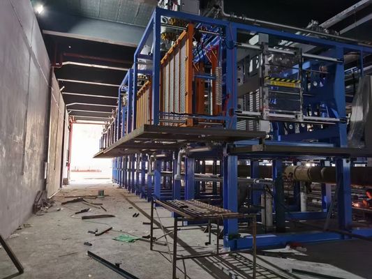 Économie d'énergie EPS machine de moulage de forme boîte de colis ligne de production haute précision