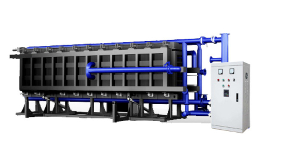 Machine de moulage de blocs EPS à haut rendement pour boîtes de poissons et légumes
