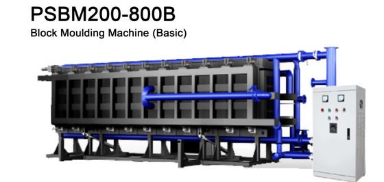 Machine de moulage de blocs EPS professionnelle entièrement automatique pour boîte à poissons et légumes