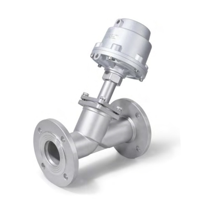 Type valve pneumatique de Y de Seat d'angle