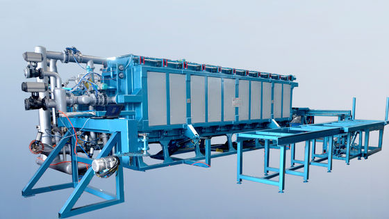6000*1000*600 mm Machine de moulage automatique de blocs EPS 20-30 S Cycle de moulage 14000 kg Poids